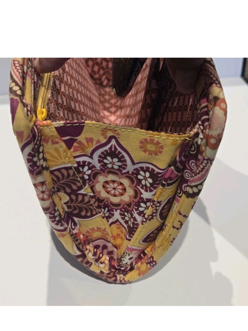 Vera Bradley Women's Tiki Wicker Woven Clutch Purse Snap Closure Multicolor - Picture 13 of 13